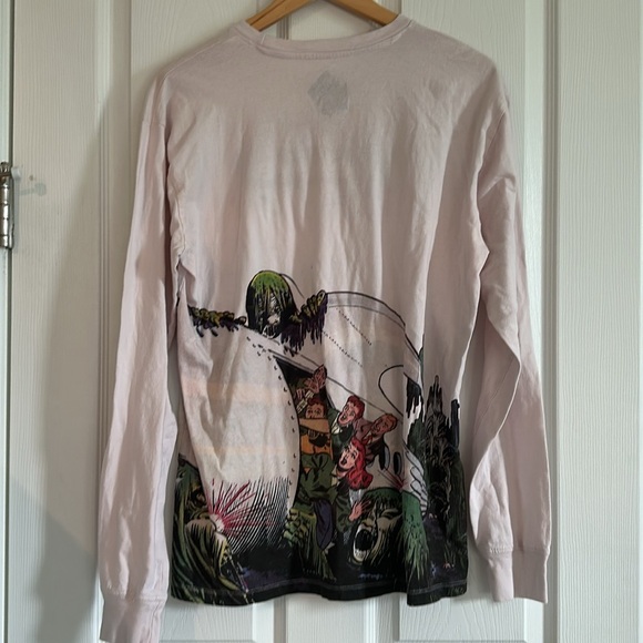 Original Gravity Graphic Long Sleeve Shirt with Comic Print - Picture 3 of 8